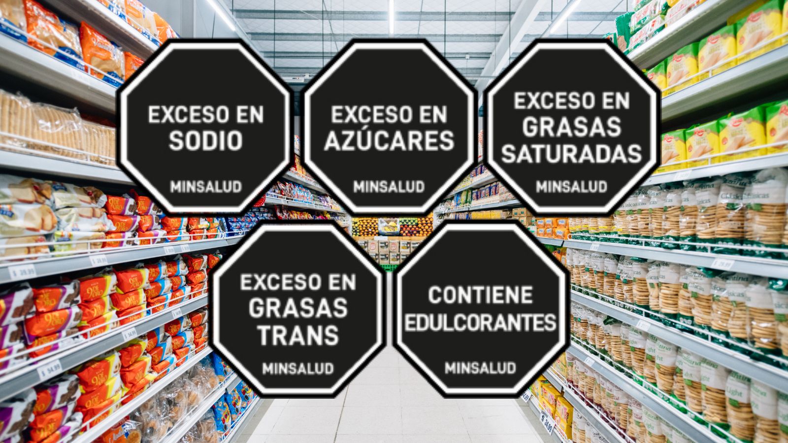 Las advertencias nutricionales octagonales son las más efectivas para tomar decisiones de alimentación más saludables