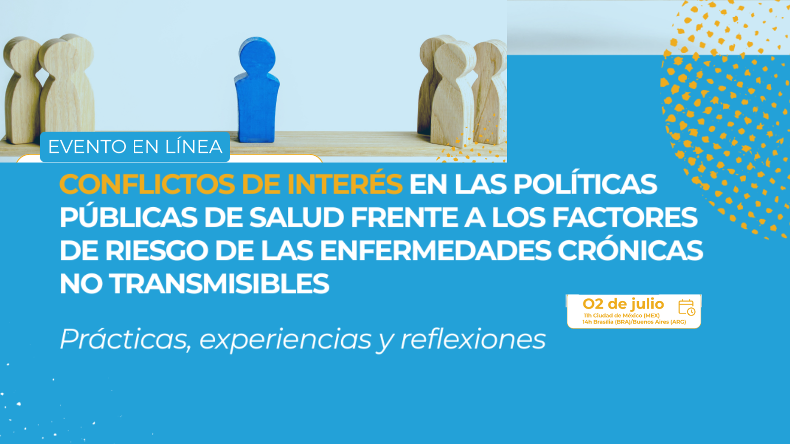 Invitación a Webinar | Cómo blindar las políticas de salud pública frente a los intereses corporativos