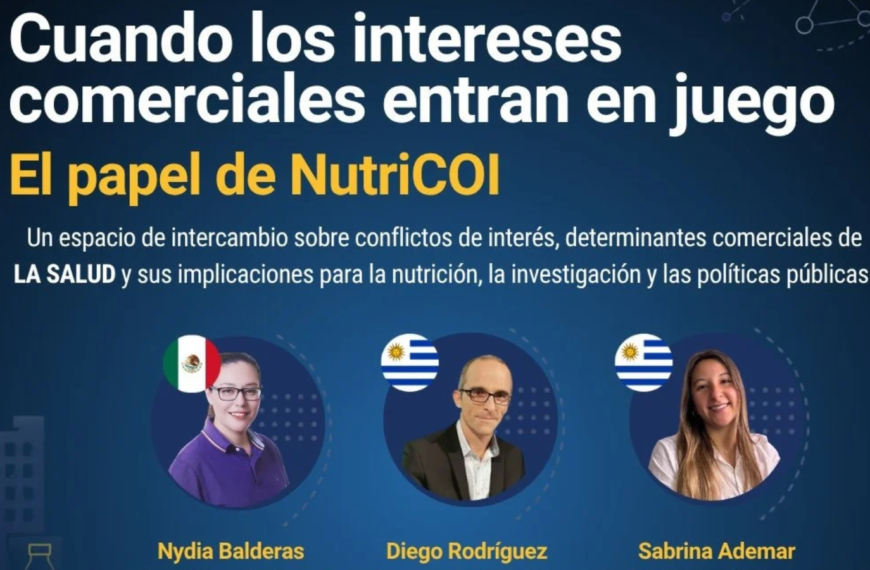 Retos y propuestas ante la interferencia corporativa en las políticas de nutrición
