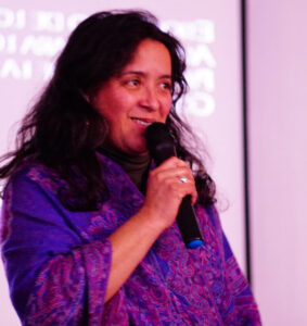 Carol Acevedo, dirigente gremial e ingeniera en alimentos. Miembro de la Federación Red Apícola Nacional (RAN F.G.) de Chile.